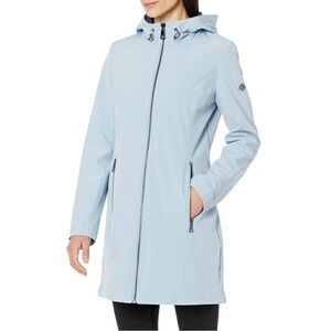 Calvin Klein Light Blue Rain Coat